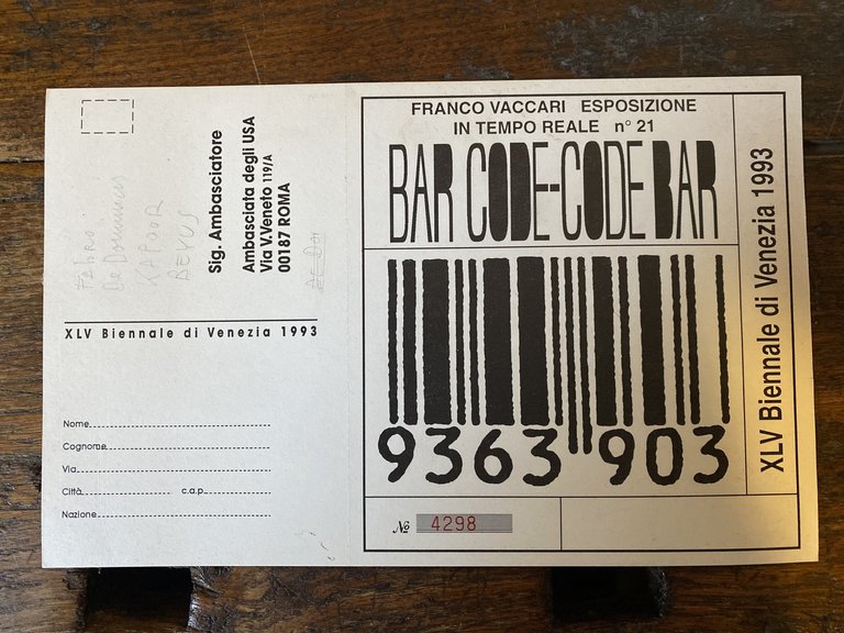 Vaccari Franco Invito / Petizione 16 x 25 cm. Silvia … | Immagine Gallery 4