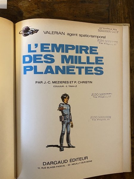 Valerian agent spatio-temporel L'Empire des mille planètes