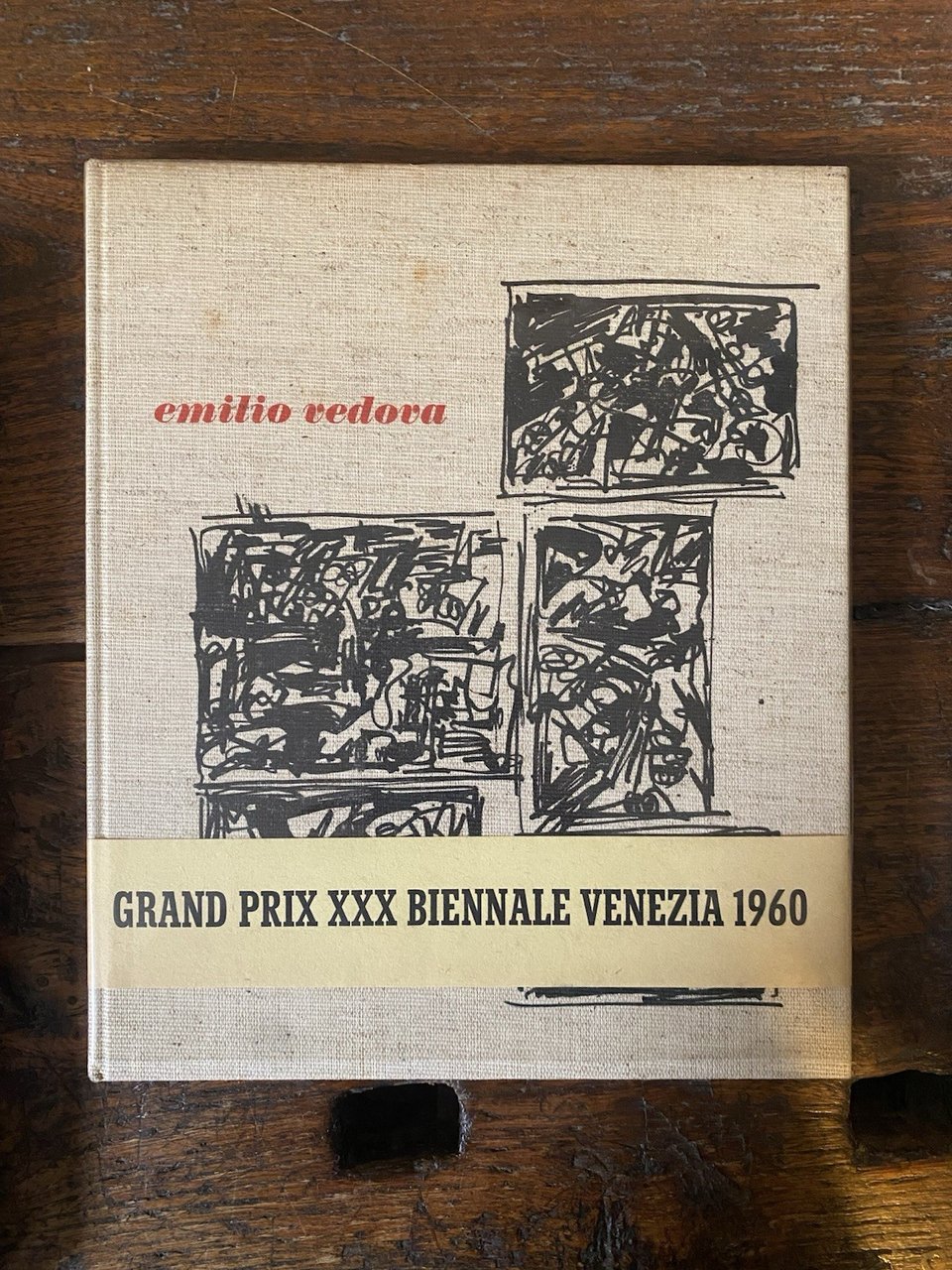 Vedova Emilio Pagine di diario Milano Gelleria Blu 1960