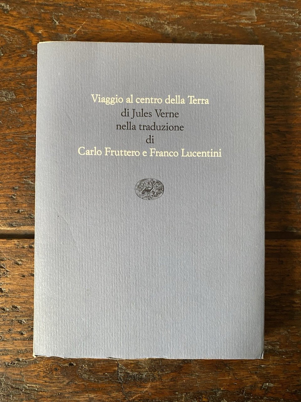 Verne Jules Viaggio al centro della terra Torino Einaudi 1989