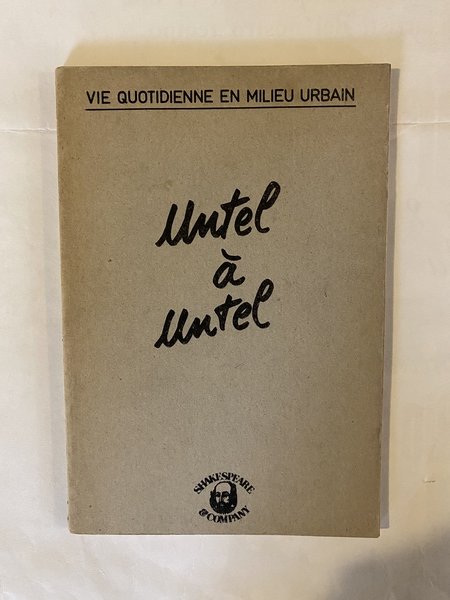 Vie quotidienne en milieu urbain La ville 365 jours par …