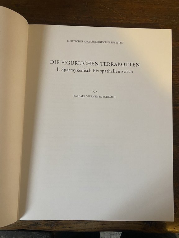 Vierneisel-Schlorb Barbara Die Figurlichen Terrakotten I. Spatmykenisch bis | Immagine Gallery 2