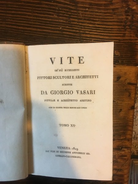 Vite de' più eccellenti pittori scultori e architetti con la …