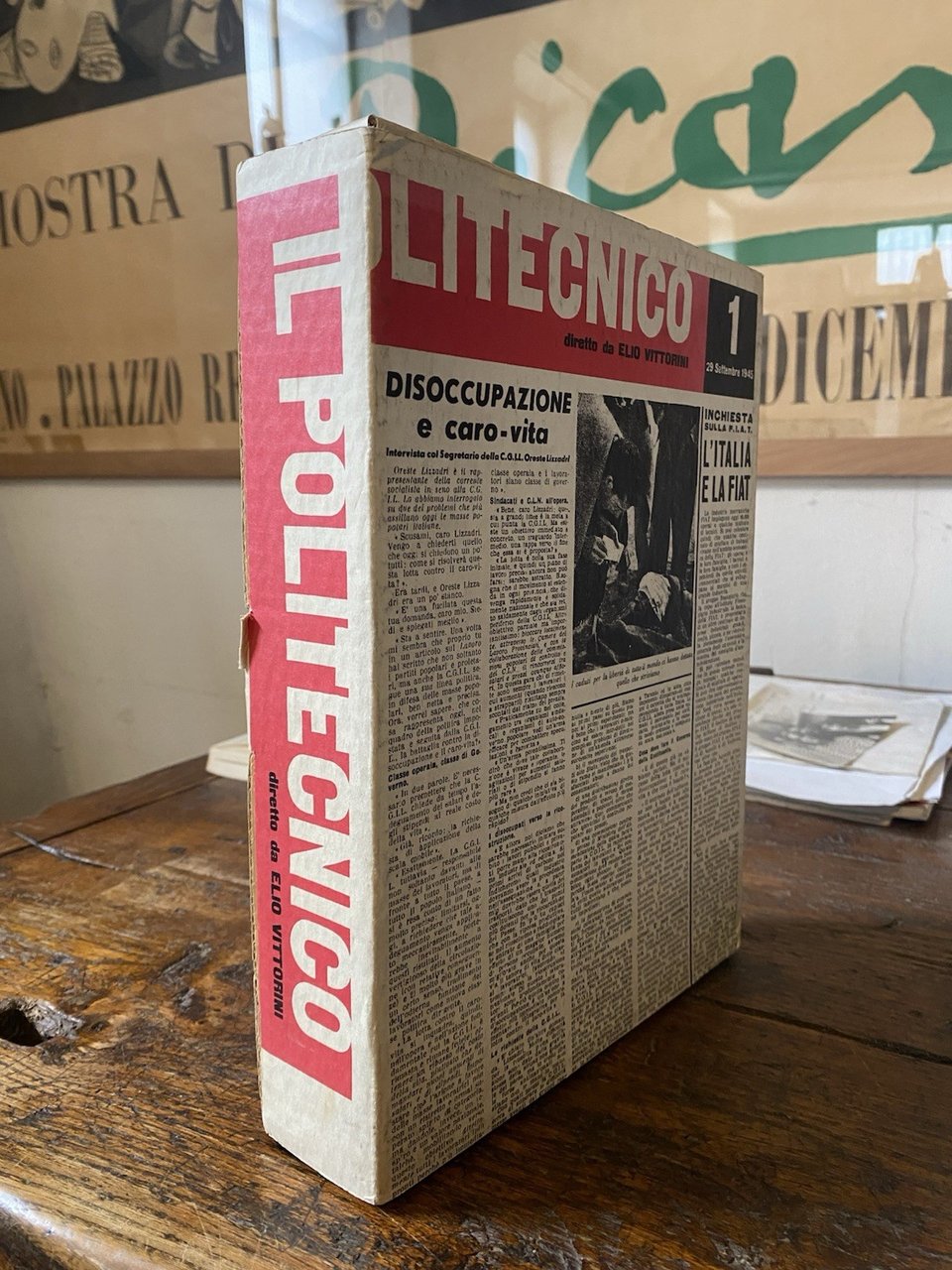 Vittorini Elio diretto da, Il Politecnico Torino Einaudi 1975