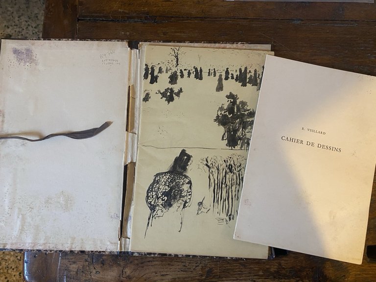 Vuillard E. Cahier de Dessins Paris Quatre Chemins-Editart 1950 | Immagine Gallery 2
