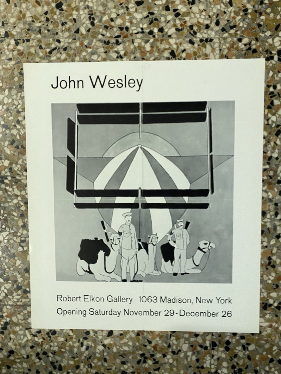 Wesley John Manifesto / poster 50 x 43 cm. New …