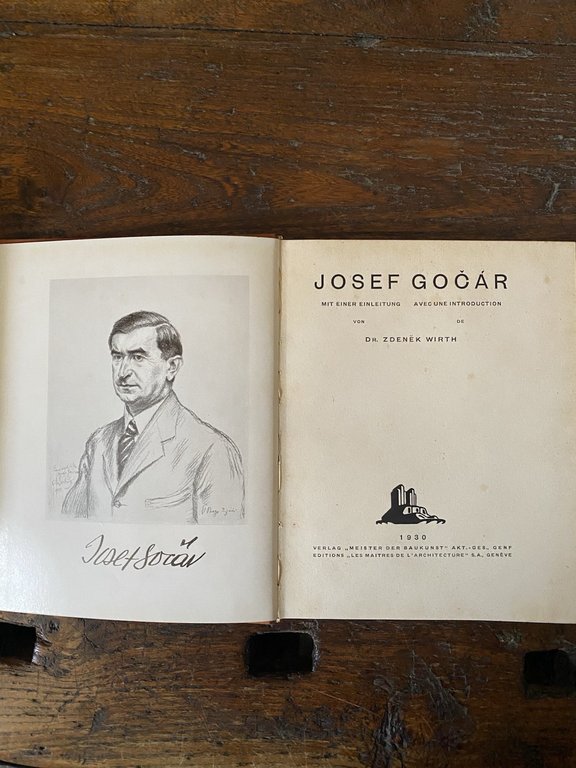 Wirth Zdenek Josef Gocar Genève Les Maitres de l'Architecture 1930