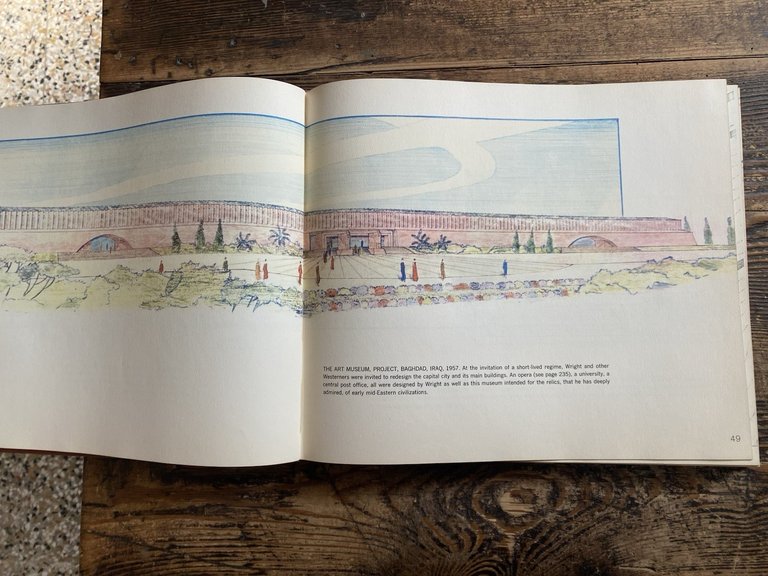 Wright Frank Lloyd Drawings for a Living Architecture New York …