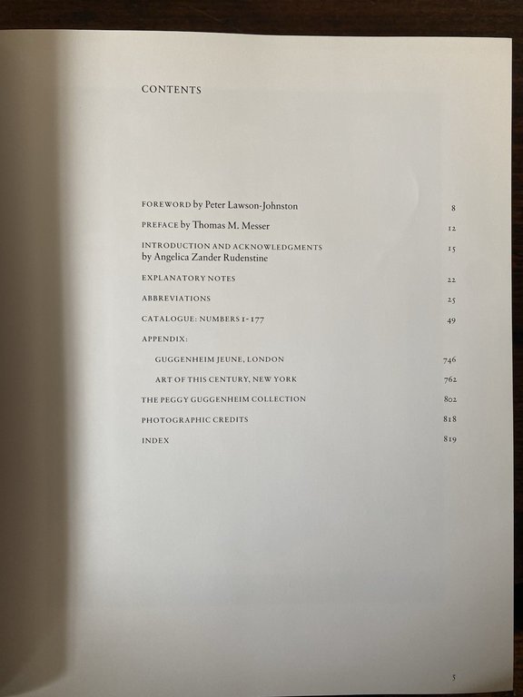 Zander Rudenstine Angelica Peggy Guggenheim Collection, Venice Abrams 1985 | Immagine Gallery 2
