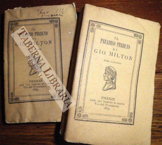 Il paradiso perduto di Giovanni Milton tradotto da Lazzaro Papi.