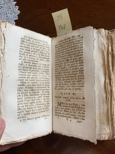 La imitazione di Cristo di Tommaso da Kempis nuovamente dal …