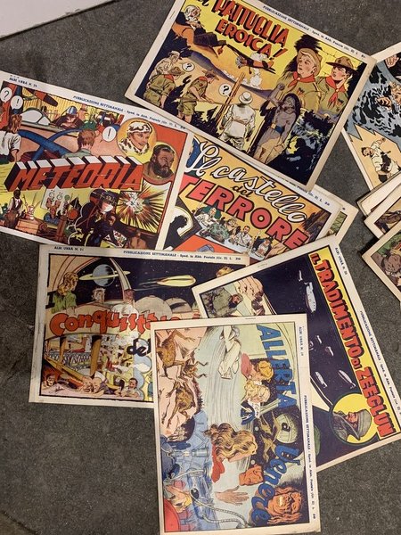 Albi Urr‡. Edizioni Mondiali 1 serie. Lotto di 14 numeri