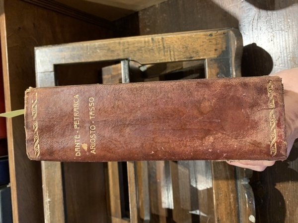 Biblioteca portatile del viaggiatore. Volume I. Opere di Dante, Petrarca, …