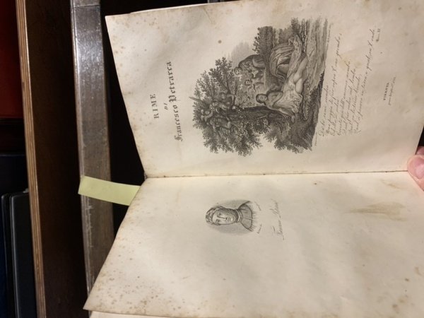 Biblioteca portatile del viaggiatore. Volume I. Opere di Dante, Petrarca, …