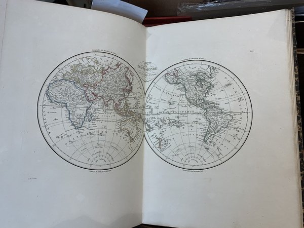 Atlas classique et universel de geographie ancienne et moderne servant …