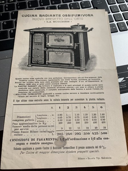 Federico Dell'Orto & C. Moderni apparecchi di riscaldamento e per …