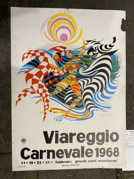 Viareggio Carnevale 1968, 11, 18, 25, 27 febbraio grandi corsi …