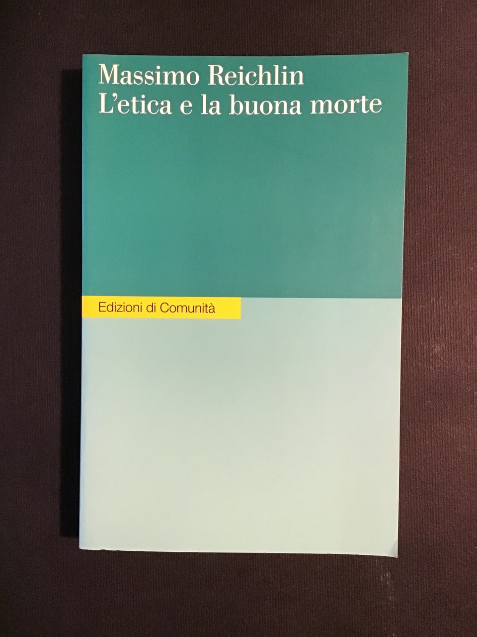 L'ETICA E LA BUONA MORTE