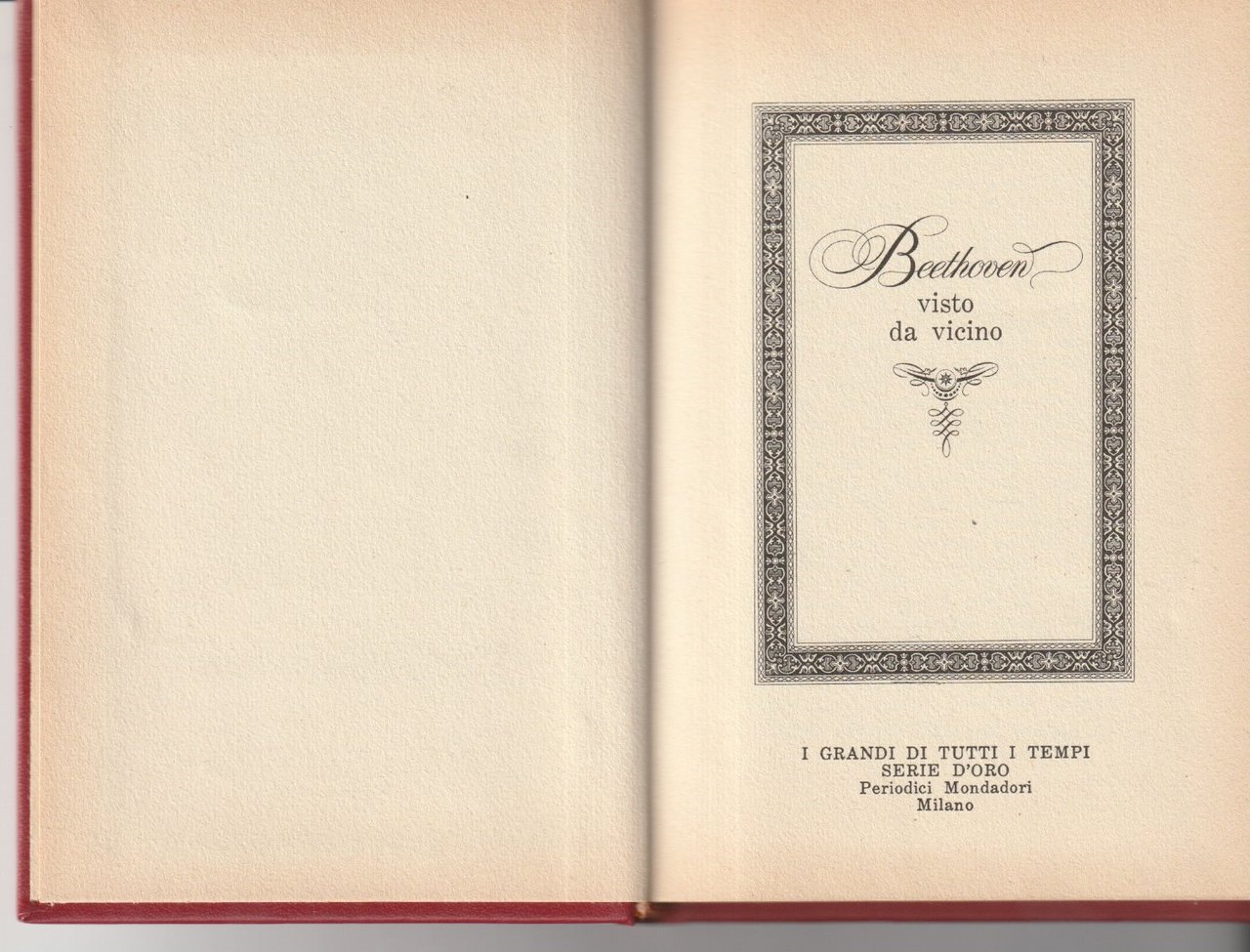 Beethoven visto da vicino