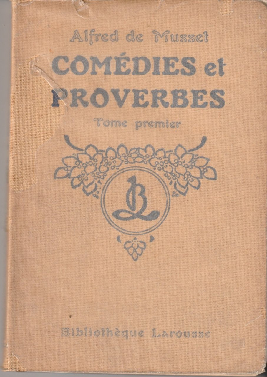 Comèdies et Proverbes. Tome premier | Immagine principale