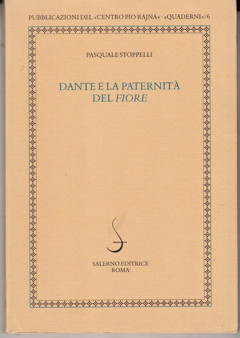 Dante e la paternità del Fiore