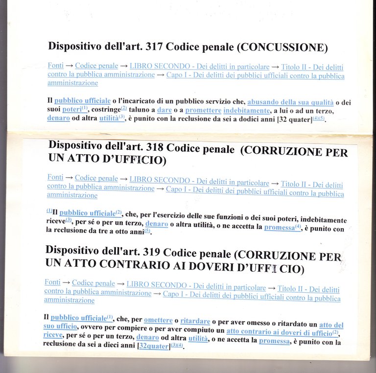 Della corruzione. Fisiologia e patologia di un sistema politico