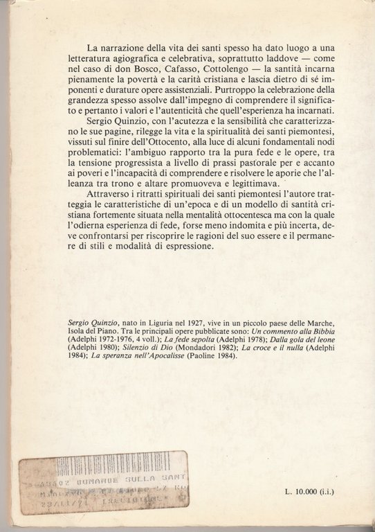 Domande sulla santità. Don Bosco, Cafasso, Cottolengo | Immagine Gallery 2