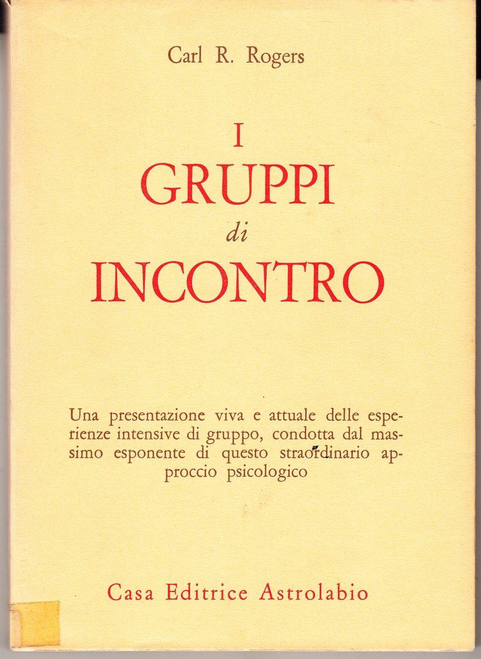 I gruppi di incontro