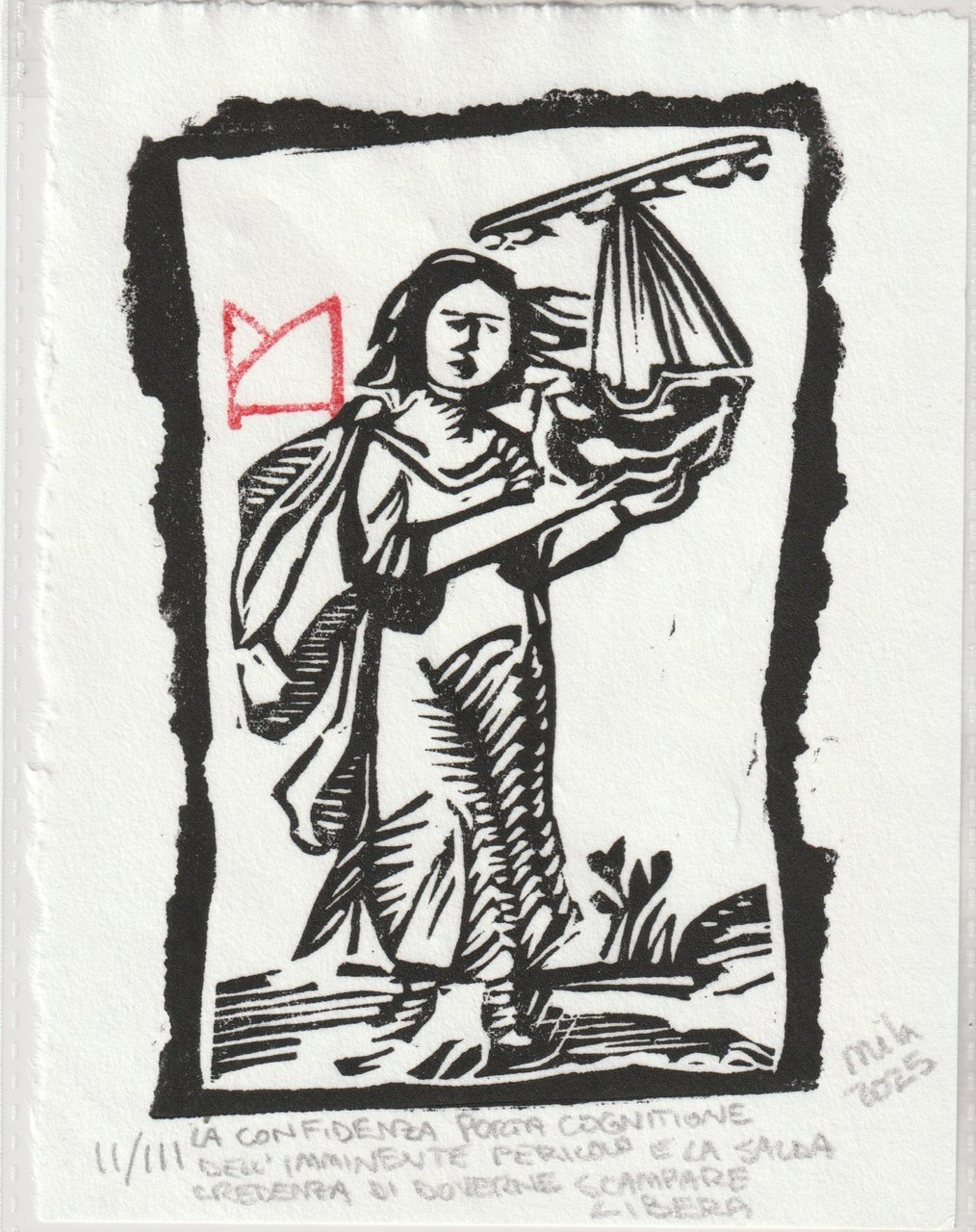 La confidenza porta cognitione dell'imminente pericolo e la salda credenza …