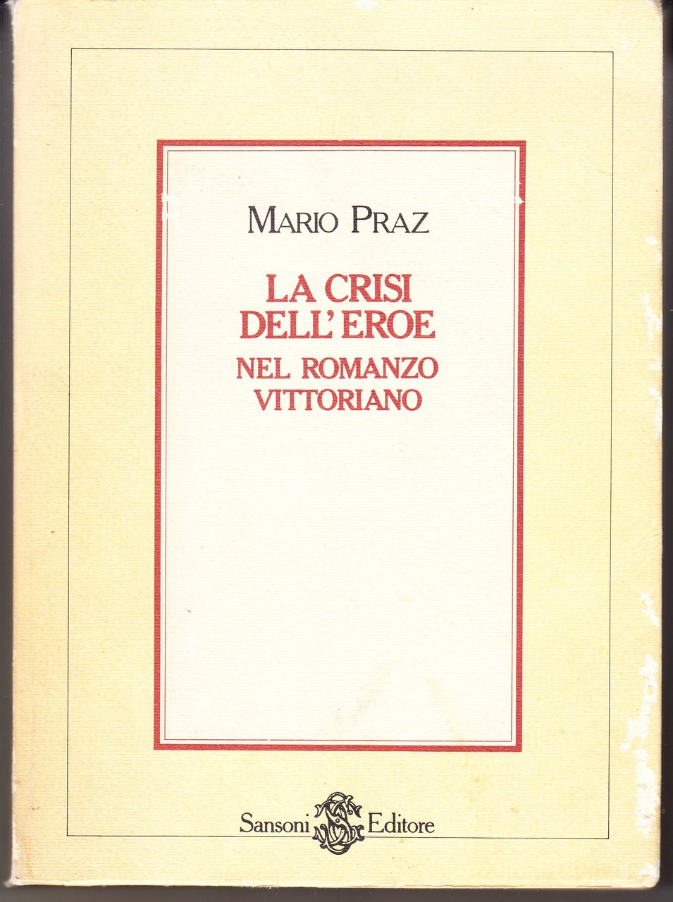 La crisi dell'eroe nel romanzo vittoriano