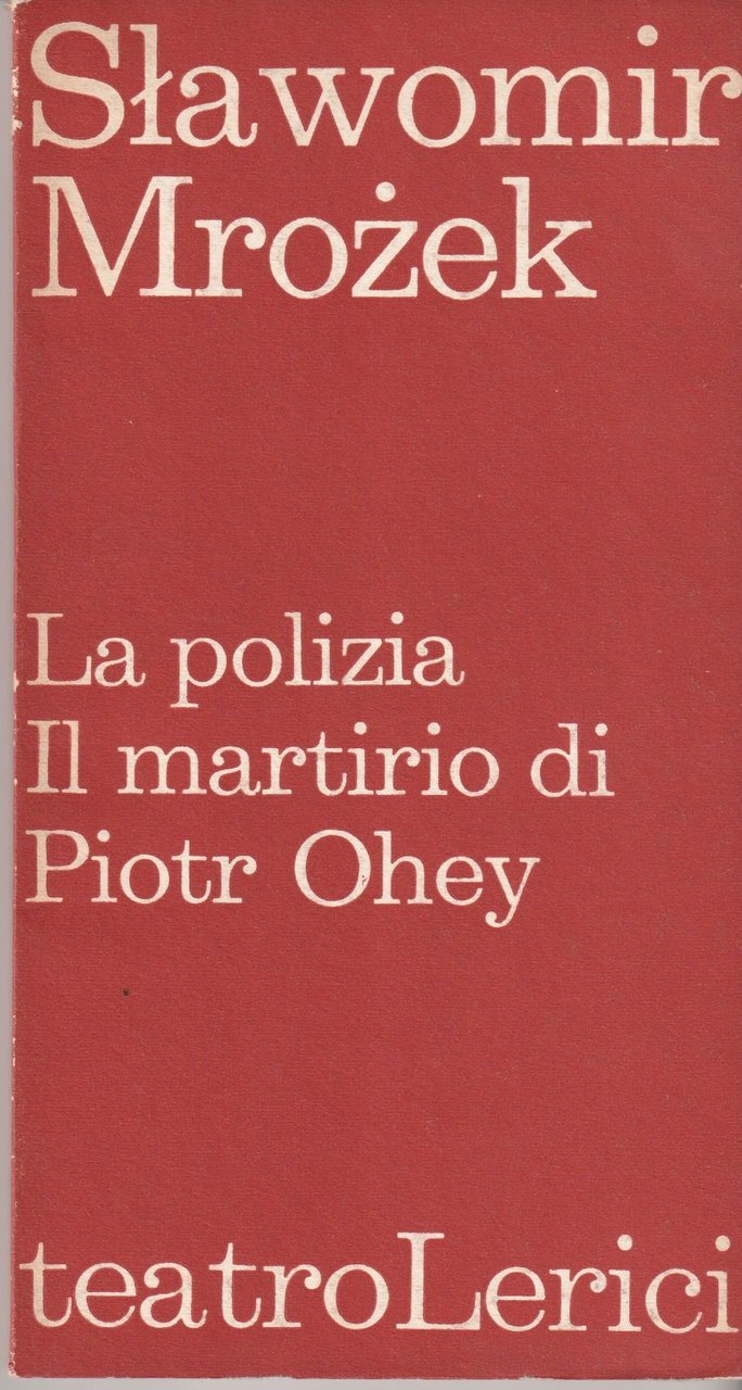 La polizia. Il martirio di Piotr Ohey | Immagine principale