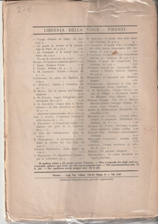 LA VOCE - Anno VII - Numero 1 del 15 … | Immagine Gallery 2
