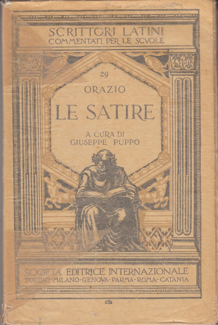 Le satire. A cura di Giuseppe Puppo