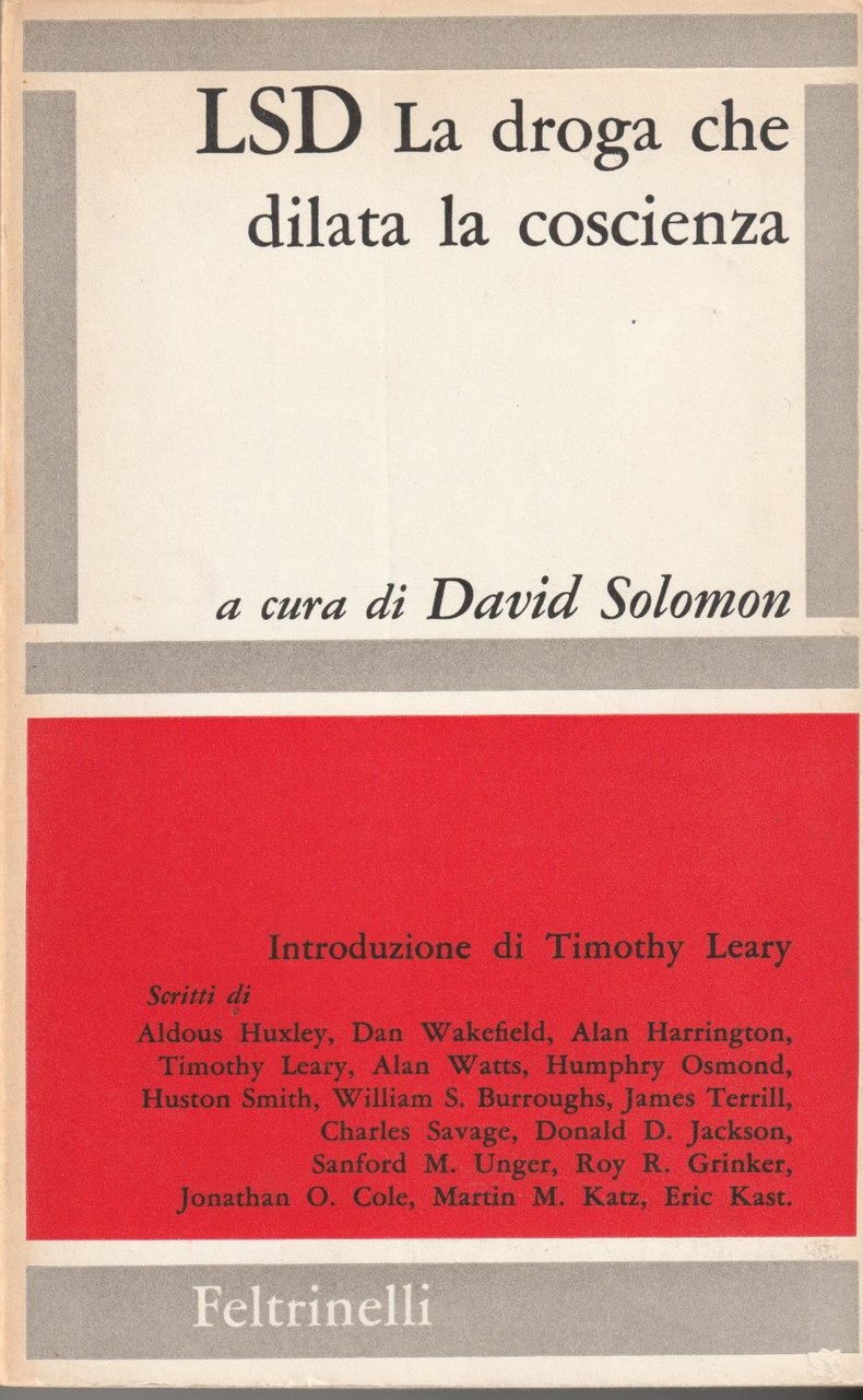 LSD La droga che dilata la coscienza. Introduzione di Timothy … | Immagine principale