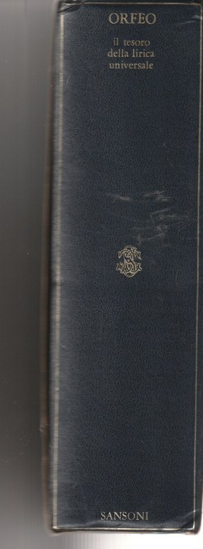 Orfeo. Il tesoro della lirica universale