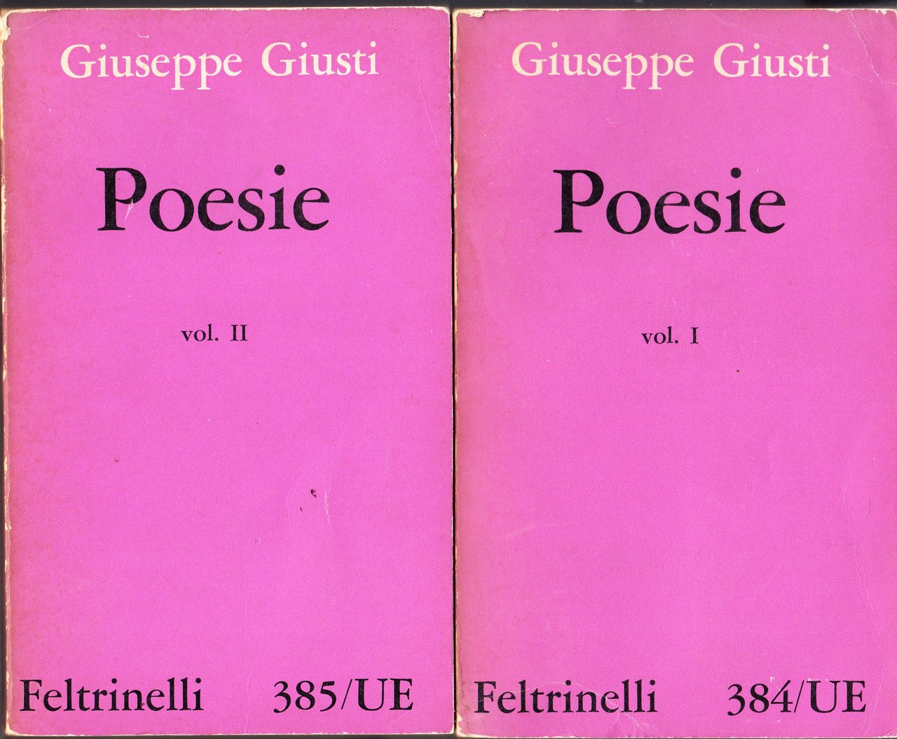 Poesie. 2 volumi a cura di Nunzio Sabbatucci