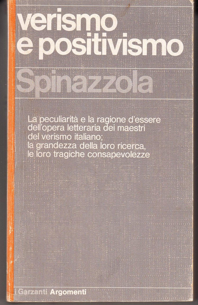 Verismo e positivismo