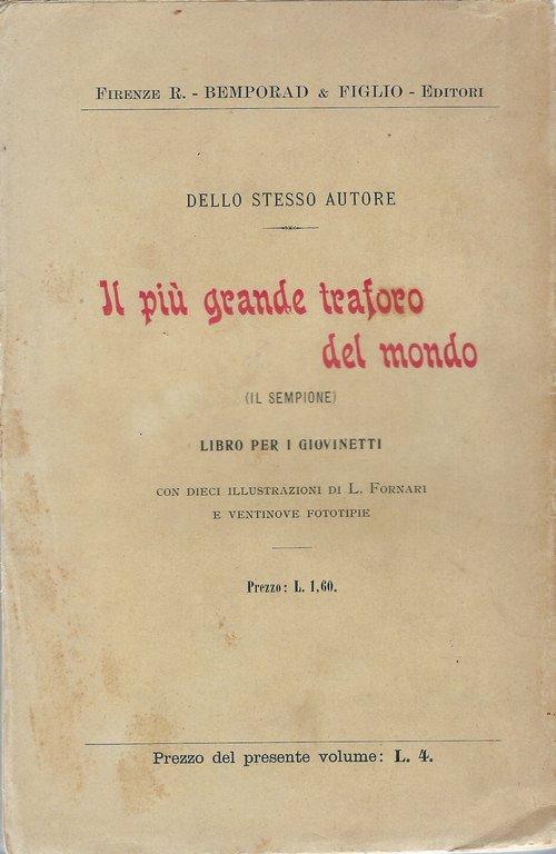Il Sempione (dal Lago Maggiore al Lago di Ginevra)