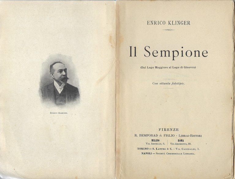 Il Sempione (dal Lago Maggiore al Lago di Ginevra)
