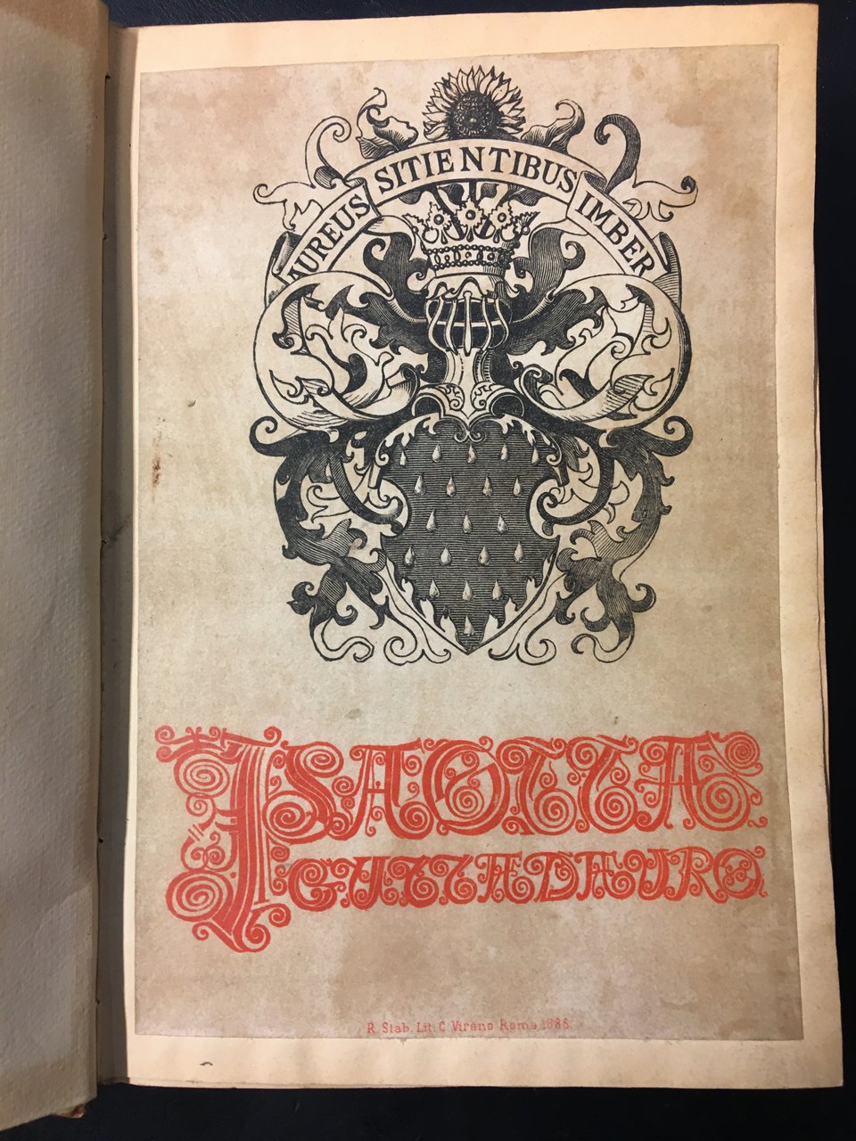 Isaotta Guttadauro ed altre poesie. Con disegni di Vincenzo Cabianca …