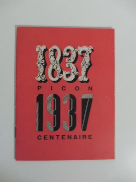 1837-1937 Picon centenaire