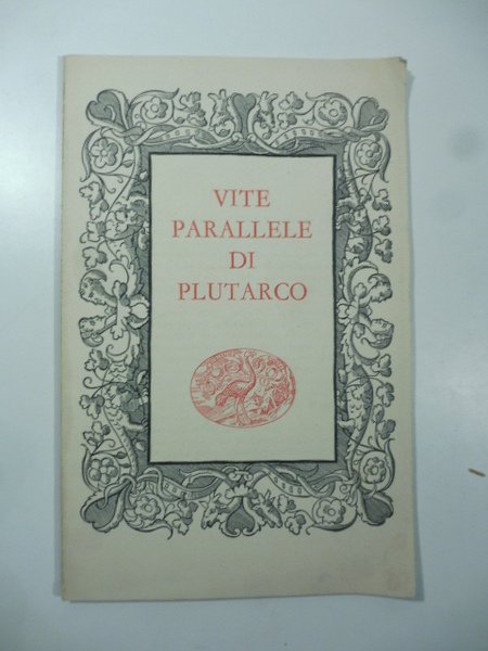 Vita di Temistocle da Vite parallele di Plutarco, edizione Einaudi