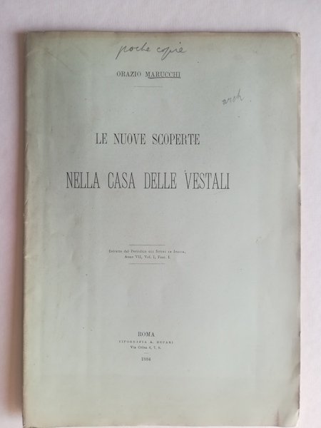 Le nuove scoperte nella casa delle Vestali