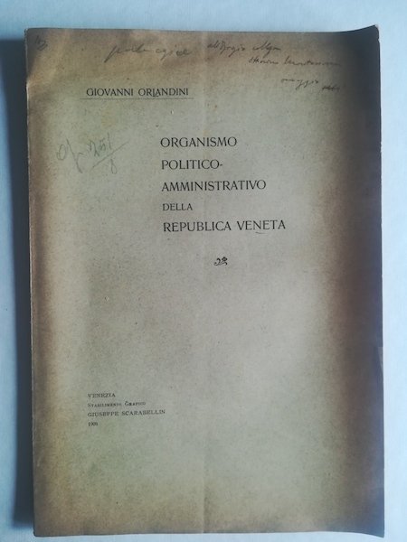 Organismo politico-amministrativo della Repubblica veneta