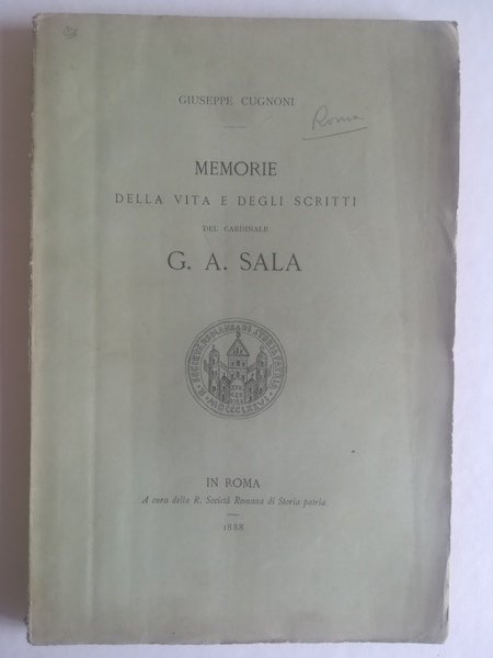 Memorie della vita e degli scritti del cardinale G. A. …