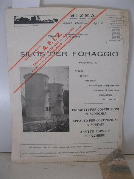 Sizea, Impianti zootecnici e agricoli, Silos per foraggio