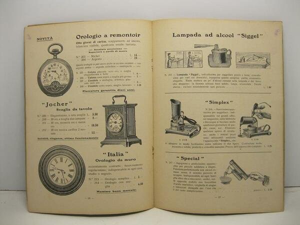 Premiata Ditta Guido Enrietti. Catalogo generale articoli elettrici, giocattoli scientifici, …