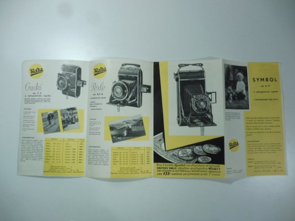 Welta. L'apparecchio fotografico moderno. (Pieghevole pubblicitario)