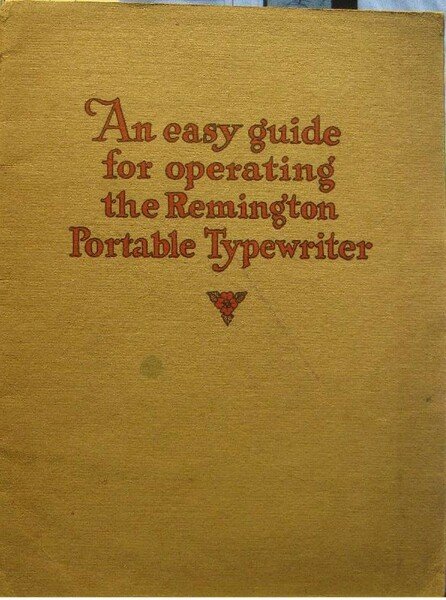An easy guide for operating the Remington Portable Typewriter