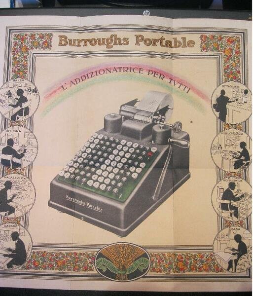 Burroughs Portable, l'addizionatrice per tutti